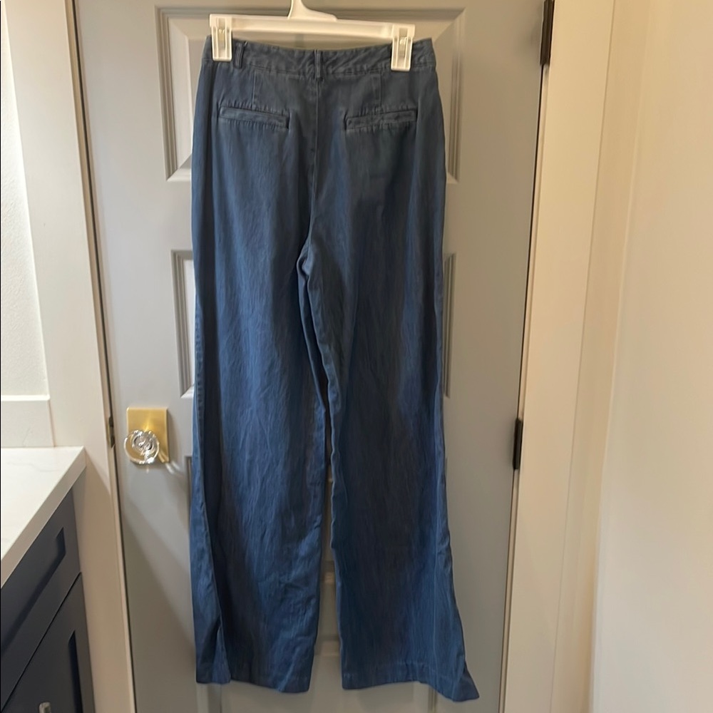 Michael Kors Denim wide leg pant Jeans - Picture 3 of 5